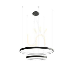 Kronleuchter RIO 2 55/78 schwarz 3000K Thoro