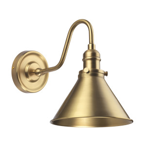 Provence 1 Light Wandleuchte - Altmessing Elstead