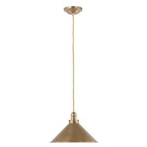 Provence 1-flammige Pendelleuchte - Altmessing Elstead