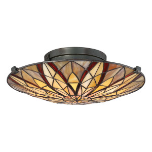 Tiffany Semi-Motion Plafond Elstead