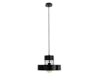 Hängelampe 1xE27 BOSSI SCHWARZ