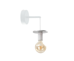 Wandleuchte 1xE27 SATURN SILBER