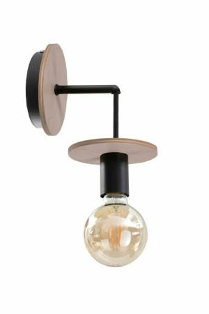 Wandleuchte 1xE27 SATURN NATUR / SCHWARZ
