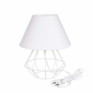 Nachttischlampe 1xE27 PATI WHITE / WHITE II