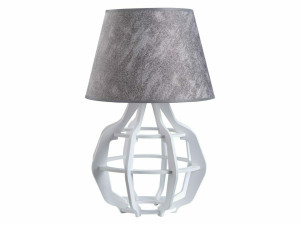 Nachttischlampe 1xE27 BENTO WEISS GRAU II 920