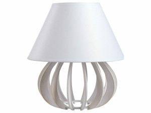 Nachttischlampe 1xE27 NORA WHITE II 939