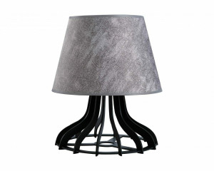 Nachttischlampe 1xE27 IVO GRAU II 953