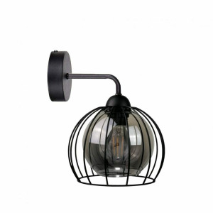1xE27 SOLO SCHWARZE Wandlampe