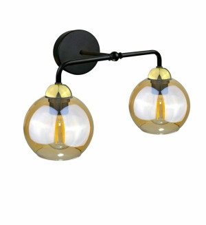 Wandleuchte 2xE27 MELLE GOLD
