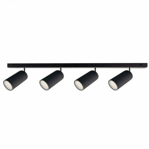 Spot 4xGU10 AUGE SCHWARZ