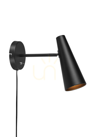 Wandleuchte Markslojd PEAK 107898 Schwarz Metall 40W