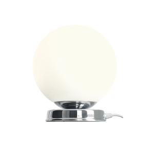Schreibtischlampe Aldex Ball Chrom M E27 20 cm Metall 1076B4_M