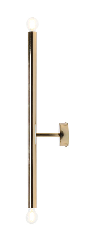 Wandleuchte Aldex Tubo 2 Gold S LED E14 Metall 60 cm 1072D30_S