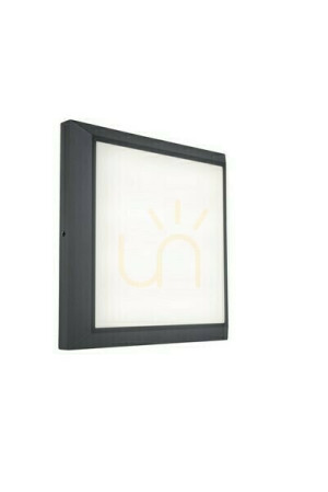 Außenwandleuchte Lutec HELENA anthrazit LED 20W 22x22 cm Aluminium 5102101118