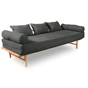 Daybed WoodMan Le MAR Buchenholz 201x144 cm mit Matratze SKU 201223