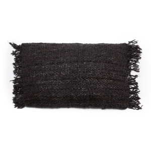 Der Oh My Gee-Kissenbezug - Schwarz-Marine - 30x50.