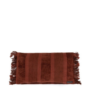 Der Oh My Gee Kissenbezug - Burgunderfarbener Samt - 30x50.