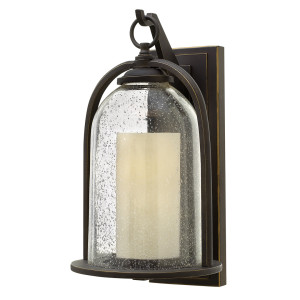 Quincy 1 Licht Medium Wandlaterne Elstead