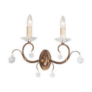 Lunetta 2 Licht Wandleuchte Elstead