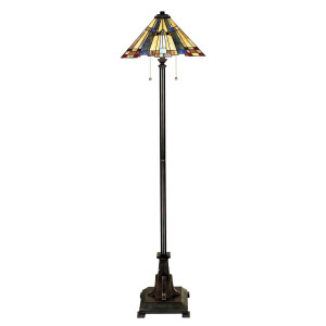 INGLENOOK 2 Tiffany Stehleuchte - Elstead