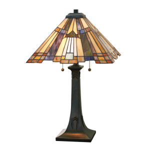 Inglenook 2 Licht Tischlampe Elstead