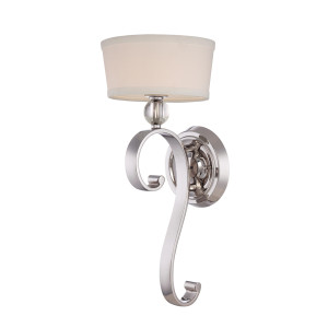 Madison Manor 1 Licht Wandleuchte - Imperial Silber Elstead