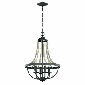 Nori 4 Licht Kronleuchter Elstead