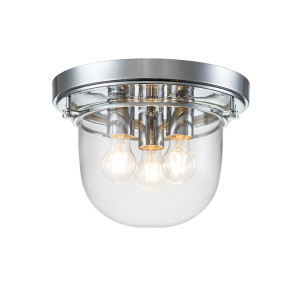 Whistling 3 Licht Flush Mount Elstead