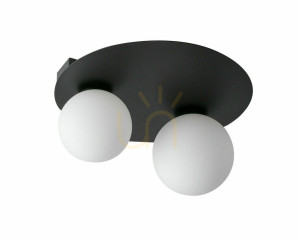 Plafond Sigma Argon 2 schwarz G9 12W 33 cm SKU 33267