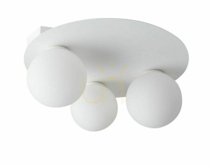 Plafond Sigma Argon 3-flammig weiß G9 40 cm 33269