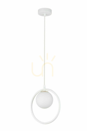 Pendelleuchte Sigma Aqua weiß 33408