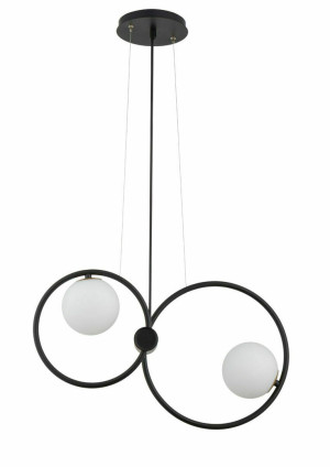 Pendelleuchte Sigma Aqua 2 schwarz G9 33471