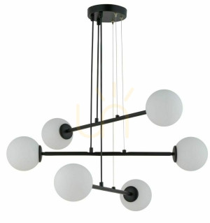 Pendelleuchte Sigma BALANS 6 schwarz G9 33373