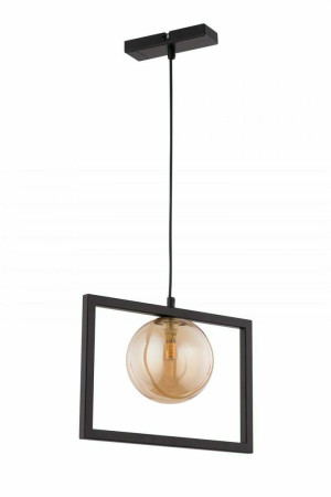 Pendelleuchte Sigma Cosmic 1 schwarz bernstein G9 12W 32130