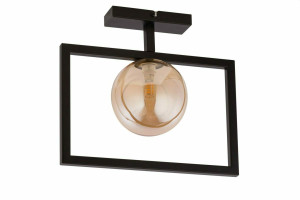 Plafond Sigma Cosmic 1 schwarz bernstein G9 12W 32132
