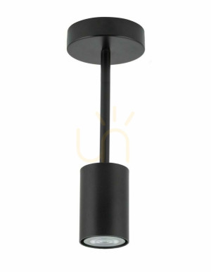 Plafond Sigma Luis 1-flammig schwarz GU10 Stahl 33416