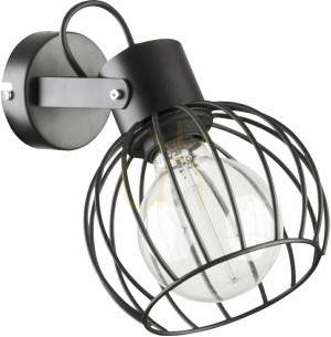 Wandleuchte Sigma Luto Koło schwarz E27 31160