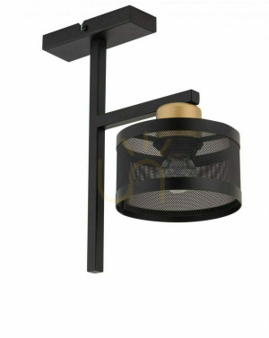 Plafond Sigma OFF 1 schwarz gold E27 32141