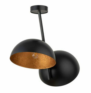 Plafon Sigma Sfera 35 2-flammig schwarz/kupfer E27 32494