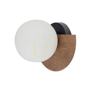 Wandleuchte Sigma Mirror Schwarz 14 cm G9 33303