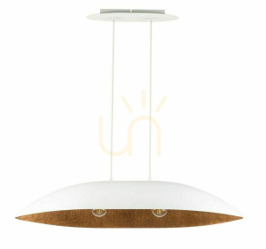 Pendelleuchte Sigma GONDOLA M weiß Kupfer 84 cm SKU 40639