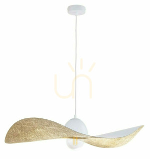 Pendelleuchte Sigma KAPELLO 76 cm weiß/gold E27 32338