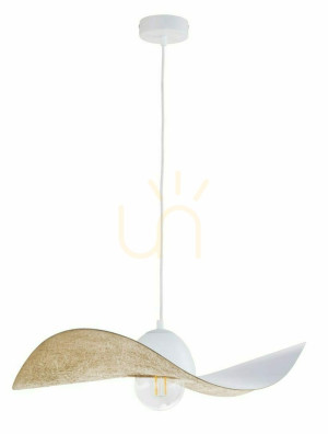 Pendelleuchte Sigma KAPELLO 55 cm weiß/gold SKU 32345