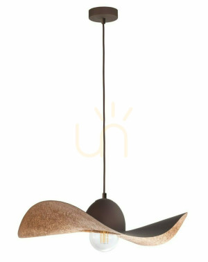 Pendelleuchte Sigma Kapello 55 cm Braun Kupfer E27 32352