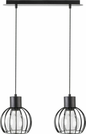 Pendelleuchte Sigma Luto Koło 2-flammig Schwarz E27 31155