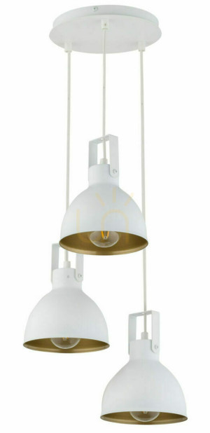 Pendelleuchte Sigma Mars 3 Koło Weiß/Gold SKU 32261