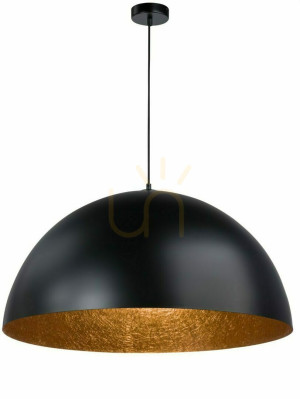 Pendelleuchte Sigma Sfera 70 Schwarz Kupfer E27 30132