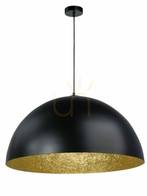 Pendelleuchte Sigma Sfera 70 Schwarz Gold E27 SKU 30131