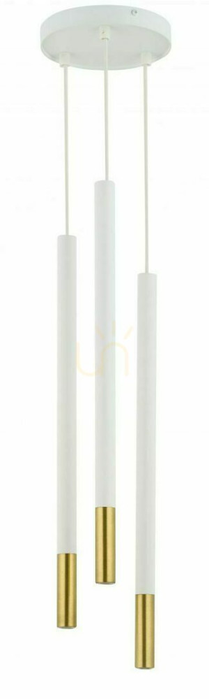 Pendelleuchte Sigma Sopel Due 3-flammig weiß gold 33258