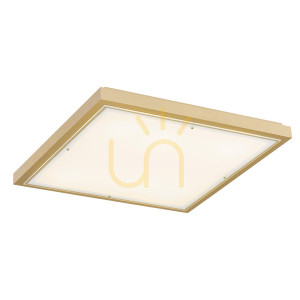 Plafond ARGON Carlson 4-flammig Opal matt Gold E27 1802